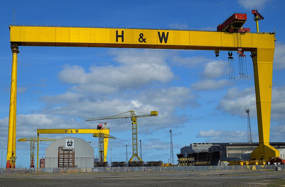 Samson Goliath Cranes Belfast