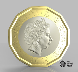 UK News New Royal Mint £1 coin