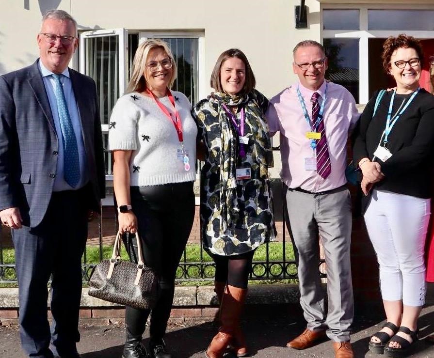 NI Health Minister Visits Ards Supported Living