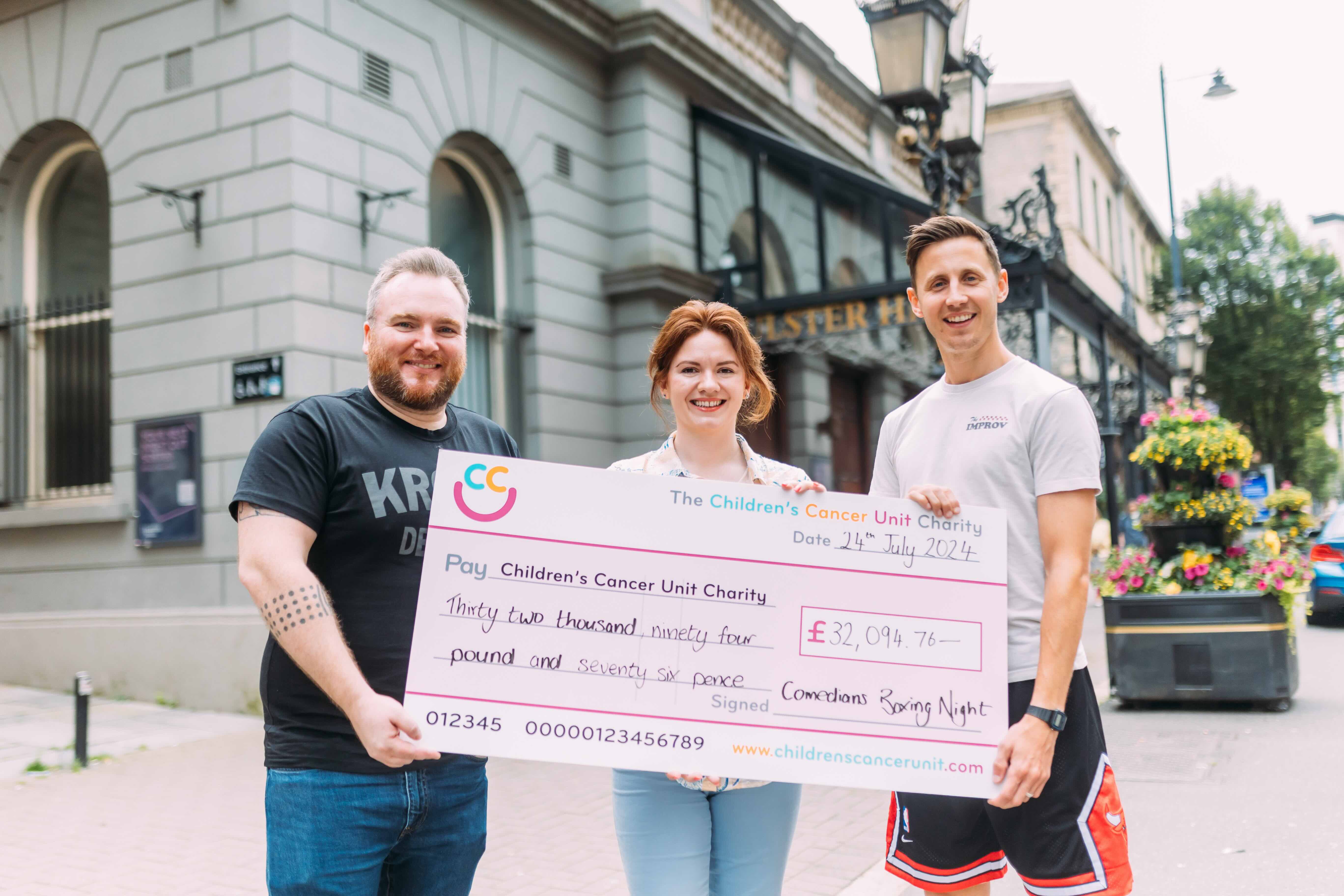 Belfast Comedians Charity Boxing Event Raises Over £30,000 For Ch