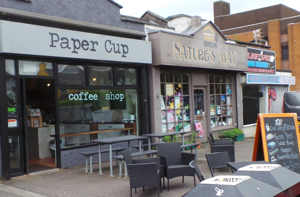 Paper Cup Ballyhackamore